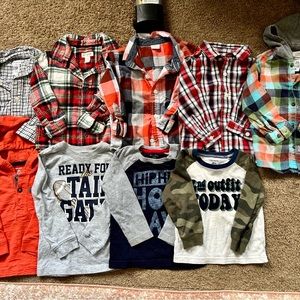 18-24 month long sleeve boys tops